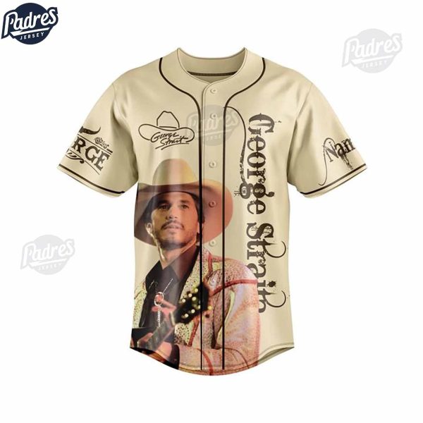 George Strait God And Country Music Baseball Jersey Outfit 3