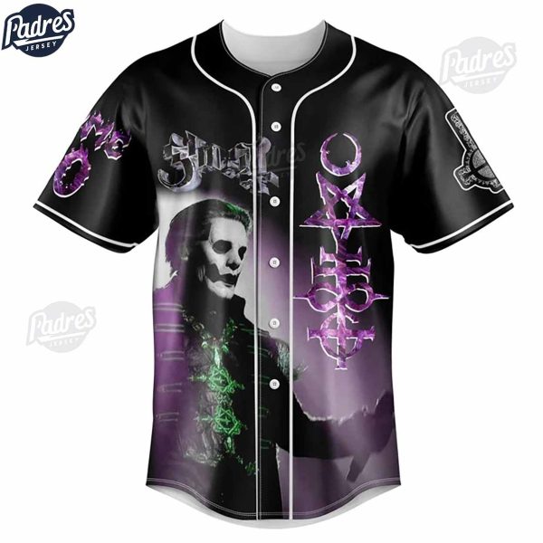 Ghost World Tour 2025 Baseball Jersey Outfit Music Merch 3