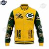 Green Bay Packers NFL Baseball Jacket Custom Name 4