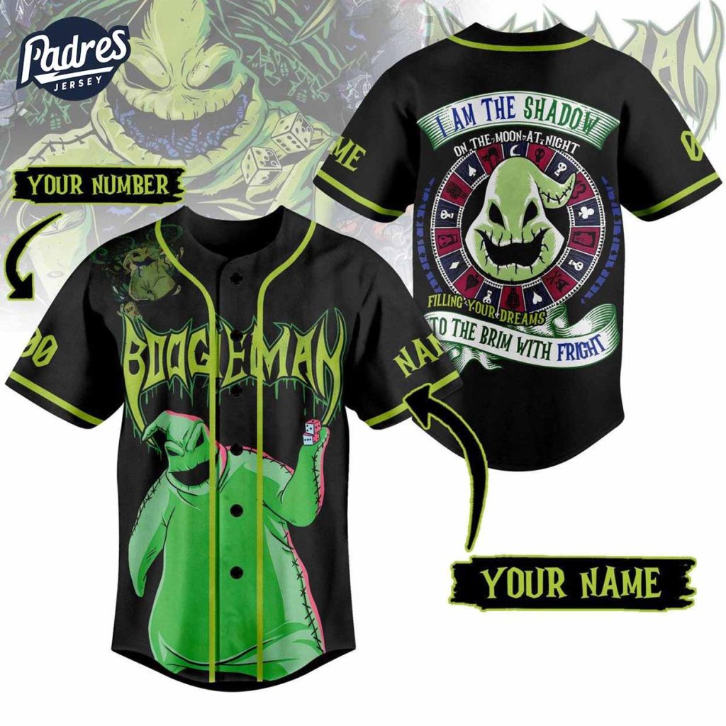 Halloween Oogie Boogie Custom Baseball Jersey Style