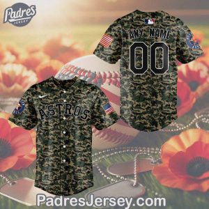 Houston Astros Baseball Jersey Outfit Veteran Day 2024 - Houston Astros Game Today