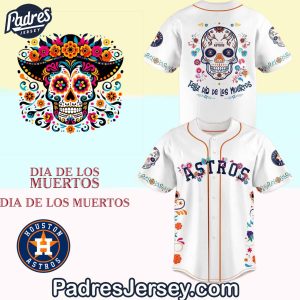 Houston Astros Dia De Los Muertos Baseball Jersey Outfit 1