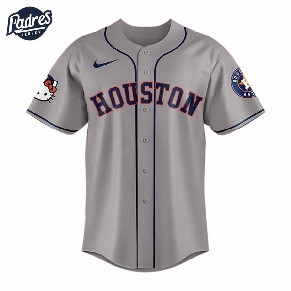 Houston Astros Hello Kitty Baseball Jersey Outfit 2