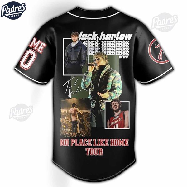 Jack Harlow No Place Like Home Tour Baseball Jersey Jack Harlow Tickets 2024 4