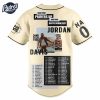 Jordan Davis The Damn Good Time World Tour Custom Baseball Jersey 4