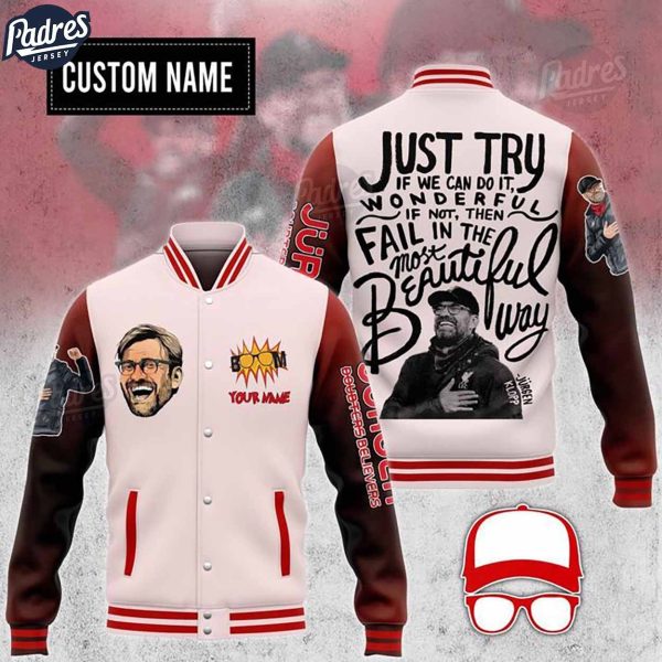 Jurgen Klopp Liverpool Baseball Jacket Custom Name 1