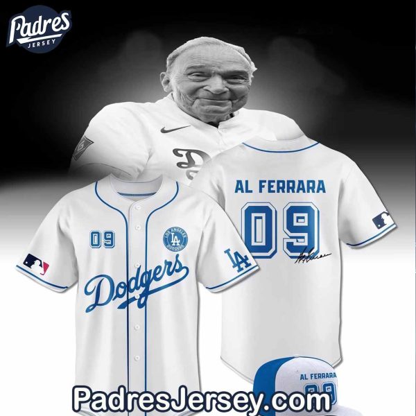 Los Angeles Dodgers AL Ferrara Baseball Jersey Outfit 1