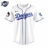 Los Angeles Dodgers World Series Champions 2024 Hello Kitty Baseball Jersey 2