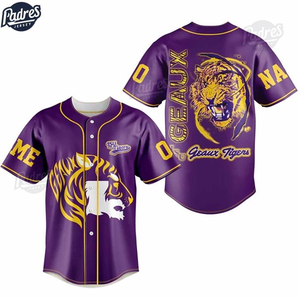 Lsu Tigers Geaux Baseball Jersey For Sale 2