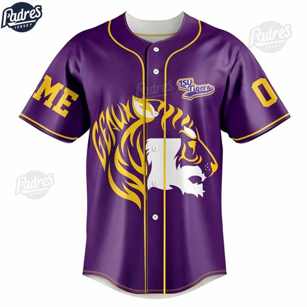 Lsu Tigers Geaux Baseball Jersey For Sale 3