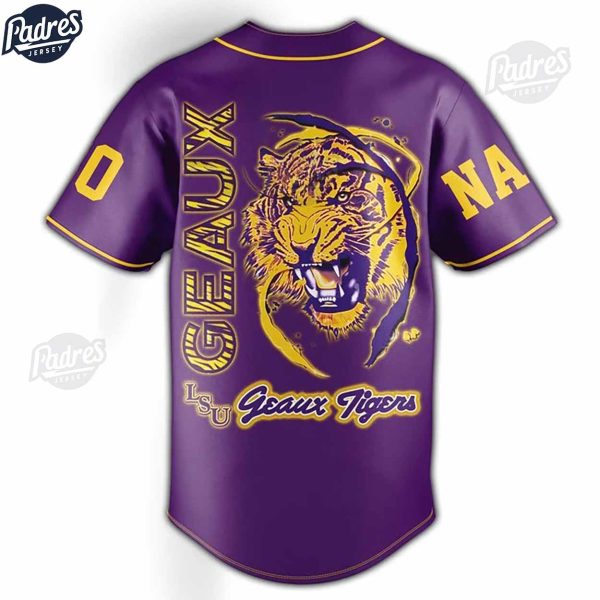 Lsu Tigers Geaux Baseball Jersey For Sale 4