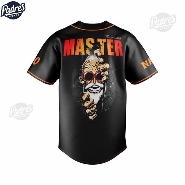 Master Roshi Baseball Jersey Outfit Dragon Ball Z 3