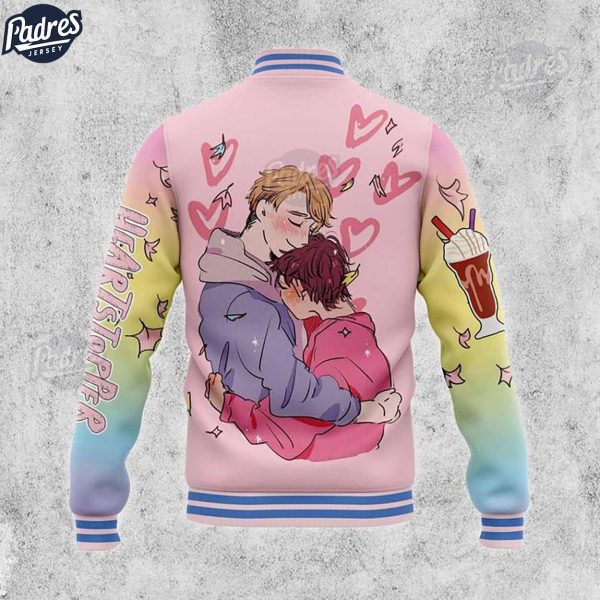 Movie Heartstopper Baseball Jacket 3