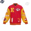 NFL Kansas City Chiefs Kingdom Baseball Jacket Style 3