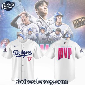 National League MVP Los Angeles Dodgers Baseball Jersey Outfit 1