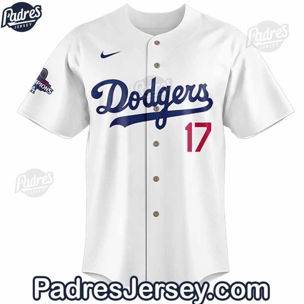 National League MVP Los Angeles Dodgers Baseball Jersey Outfit 2