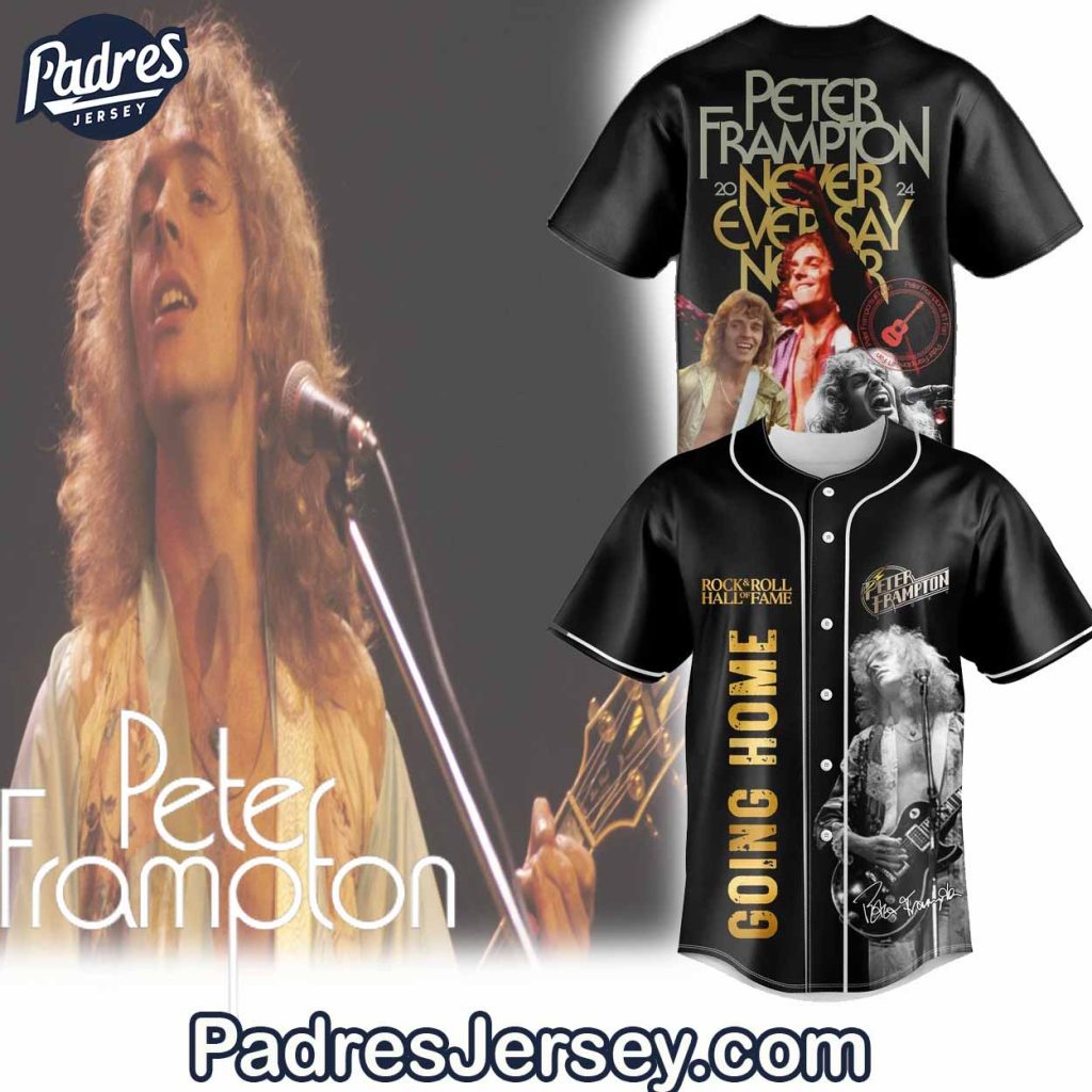 Peter Frampton Baseball Jersey Outfit