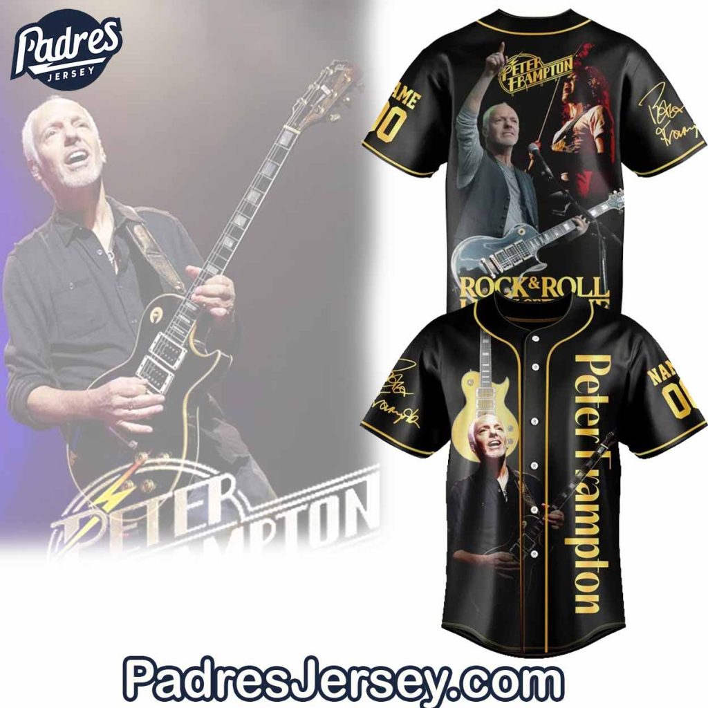 Peter Frampton Personalized Baseball Jersey Outfit