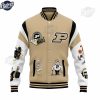 Purdue Boilermakers Basketball NCAA Baseball Jacket 3