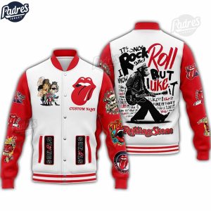 Rolling Stone Baseball Jacket Custom Name 1