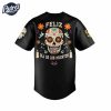 San Diego Padres Dia De Los Muertos Black Baseball Jersey 3