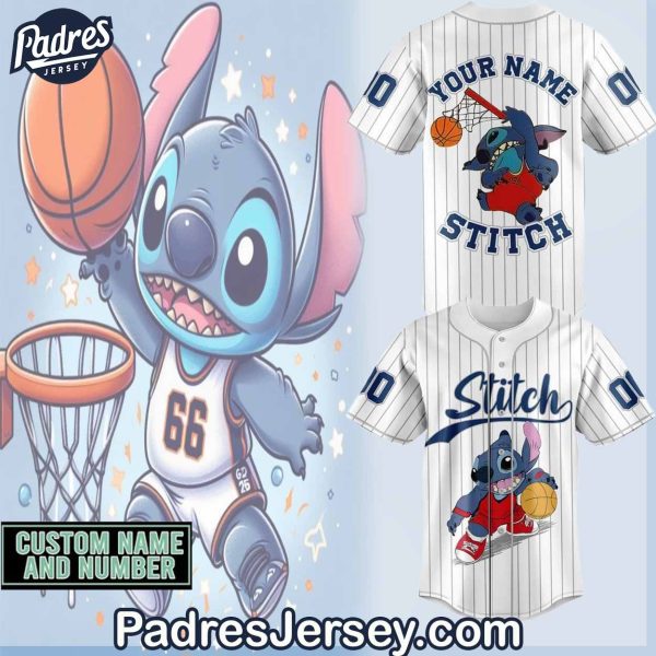 Stitch Basketball Baseball Jersey Outfit 1