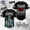 The Addams Family Tombstones Factory Custom Baseball Jersey 3 1