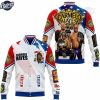 The American Carmelo Hayes WWE Baseball Jacket 1