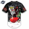 The Nightmare Before Christmas Jack Skellington Santa Baseball Jersey 3