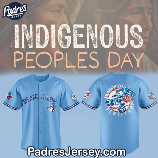 Toronto Blue Jays Indigenous Peoples Day 2024 Baseball Jersey Outfit Sport Merch 1