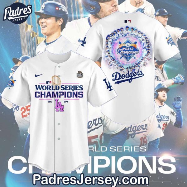 World Series Champions LA 2024 Baseball Jersey 1