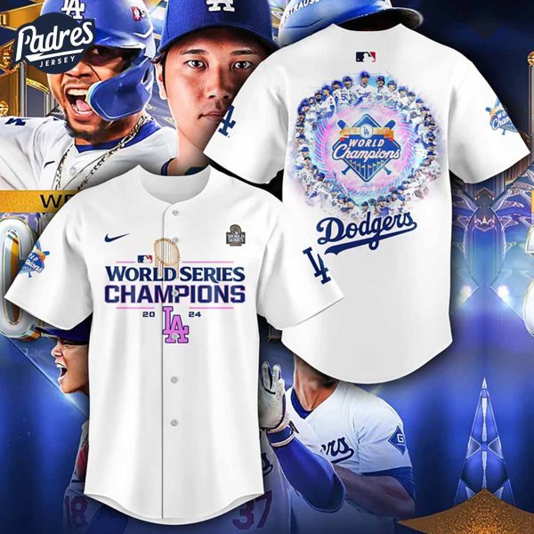 World Series Champions LA 2024 Baseball Jersey 2