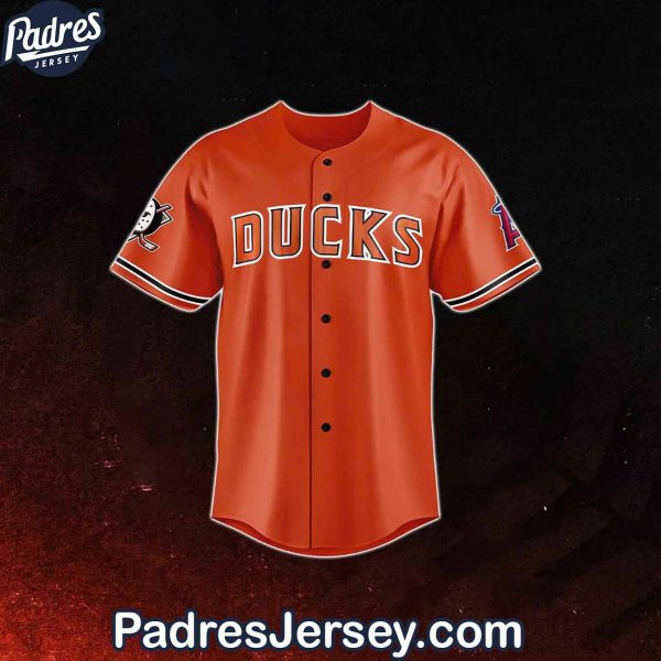 Anaheim Ducks x Angels Night Baseball Jersey Outifit 1