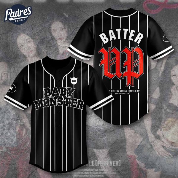 BabyMonster Girl Group Baseball Jersey Outfit 1