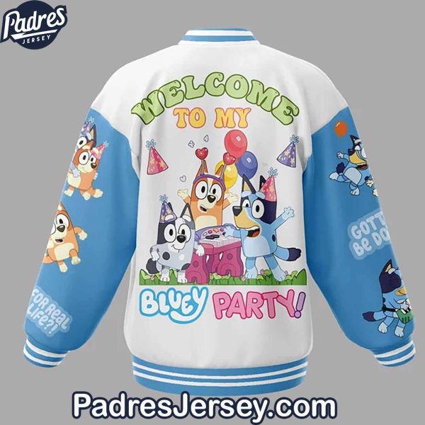 Bluey Party Baseball Jacket Outfit 2