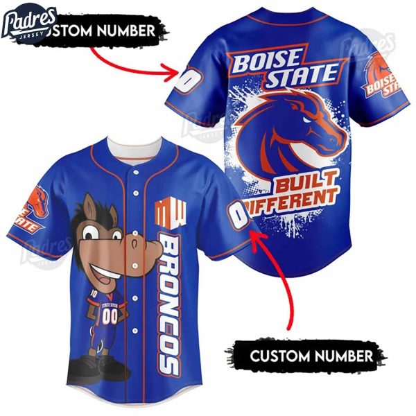 Boise State Broncos Football Baseball Jersey Outfit Custom Number 2