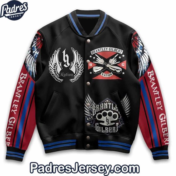 Brantley Gilbert Baseball Jacket Outfit 3 1