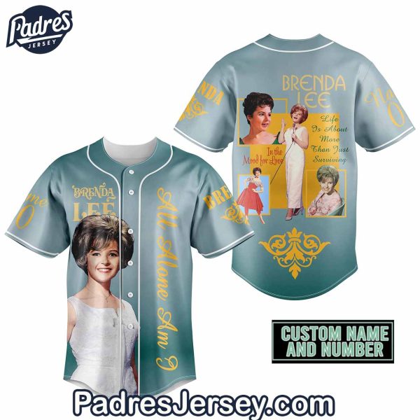 Brenda Lee Baseball Jersey Outfit Custom Name 1