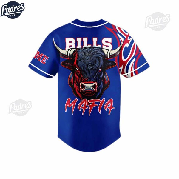 Buffalo Bills Mafia Baseball Jersey Outfit Personalized 4