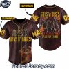 Custom Guns N' Roses Knockin' On Heaven's Door Baseball Jersey Outfit