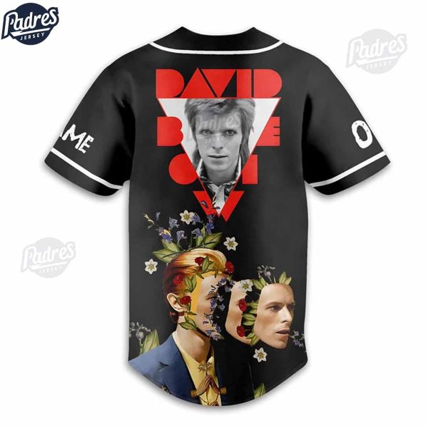 David Bowie Baseball Jersey Outfit Custom Name 3