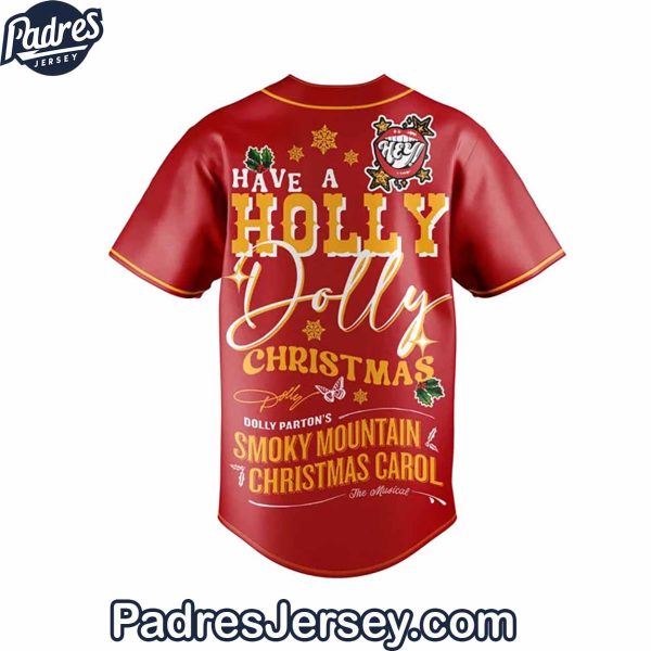 Dolly Parton Baseball Jersey Outfit A Holly Dolly Christmas 4