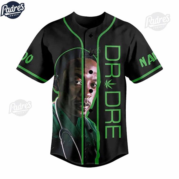 Dr.Dre Custom Baseball Jersey Outfit - Heard That You Need Doctor