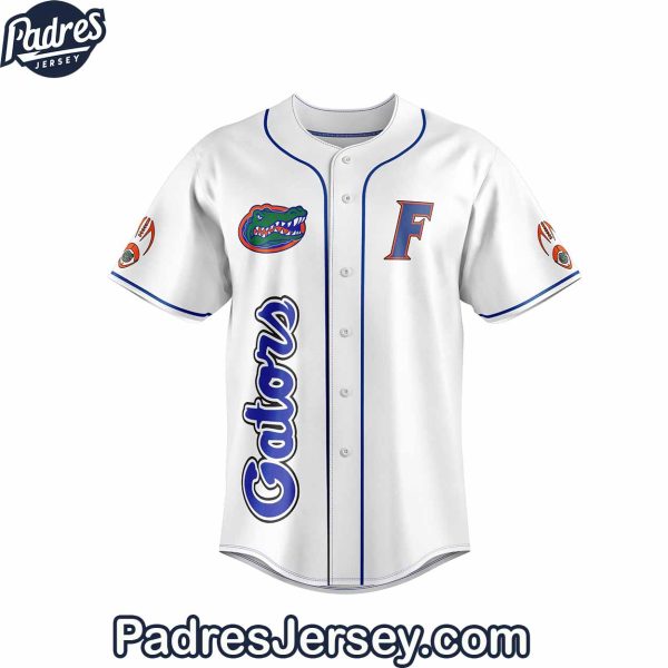 Florida Gators Damn Right I Am An Gators Fan Baseball Jersey 2