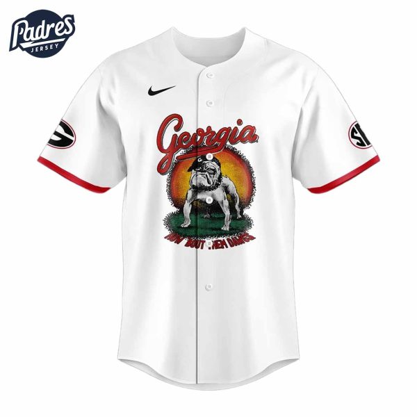 Georgia Bulldogs 100 Wins Since Taking Over Georgia Football Baseball Jersey Outfit 2