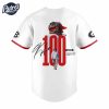 Georgia Bulldogs 100 Wins Since Taking Over Georgia Football Baseball Jersey Outfit 3