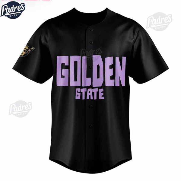 Golden State Valkyries Secondary Logo Baseball Jersey Outfit 2