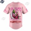 Grinch Valentine Baseball Jersey Outfit 3