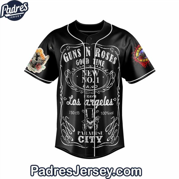 Guns N Roses Members Baseball Jersey Outfit 2