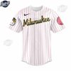 Hello Kitty Milwaukee Baseball Jersey Outfit 3